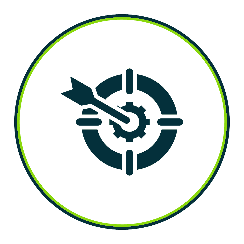 Business focused icon